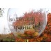 Большой прозрачный воздушный шар для любимого учителя, с надписью и листочками, сезонный 50 см.